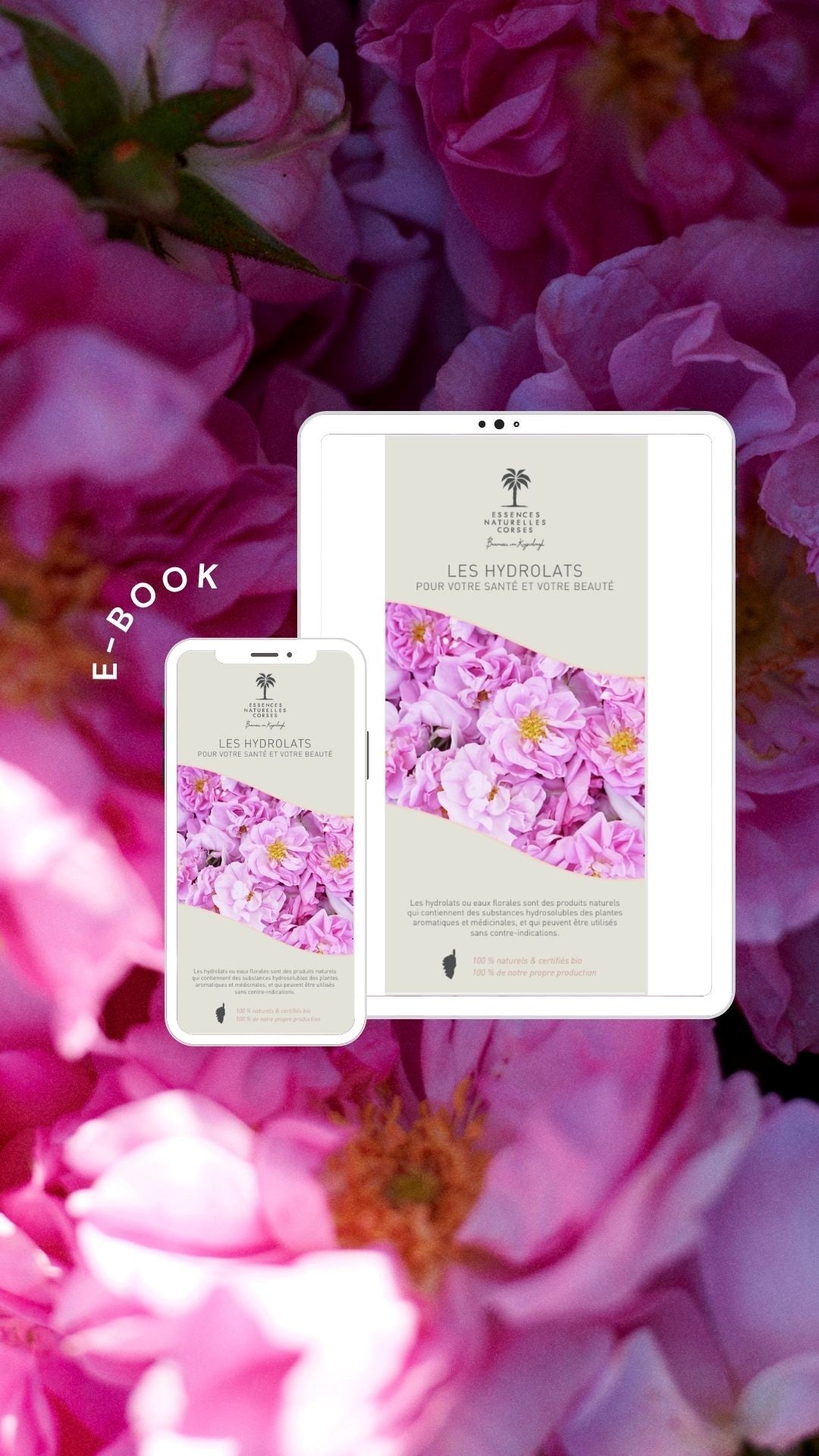 E-book - Les Hydrolats bio de Corse pour votre santé et votre beauté - version française