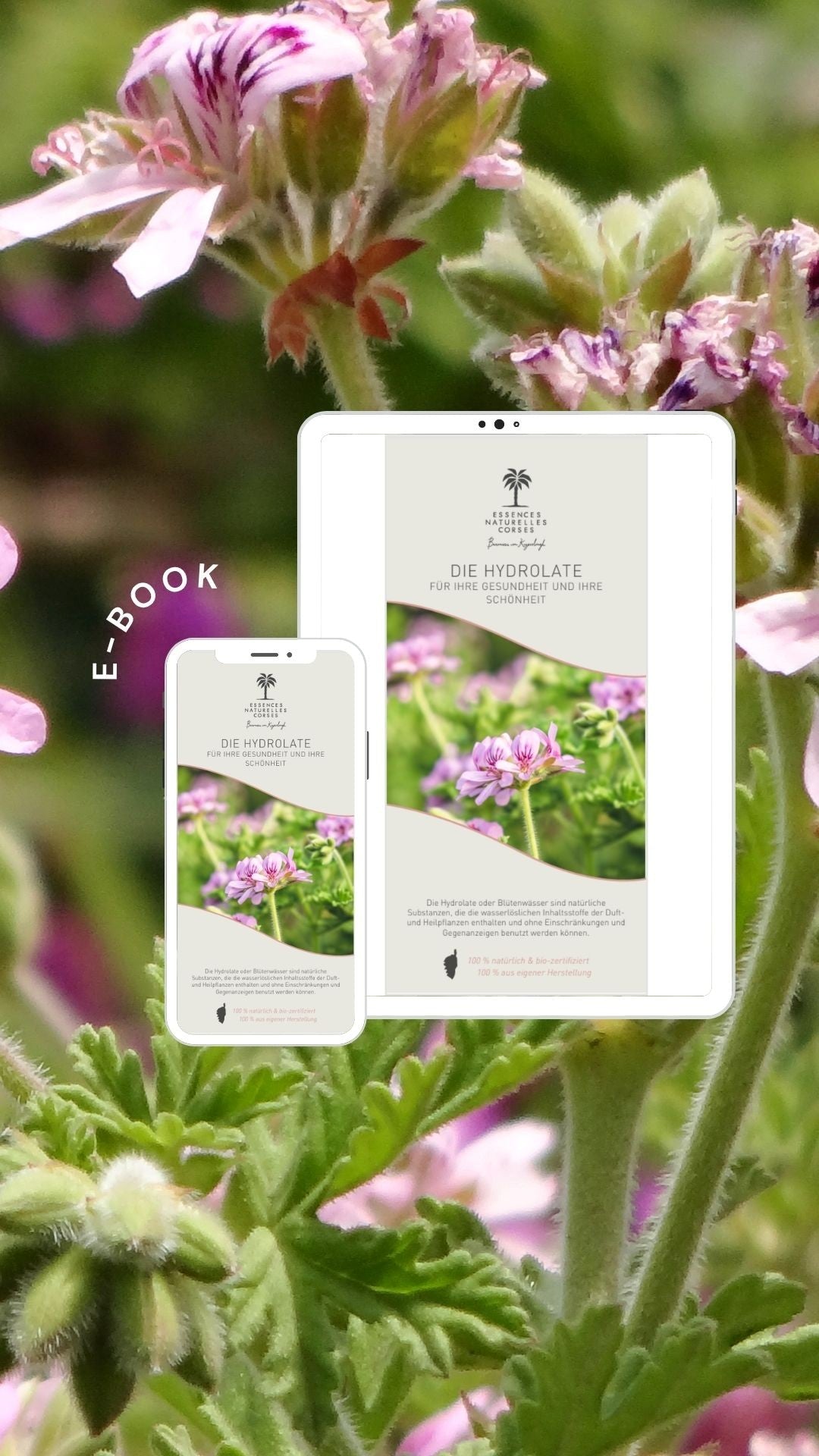 E-book - Die Hydrolate für Ihre Gesundheit und Ihre Schönheit - version allemande