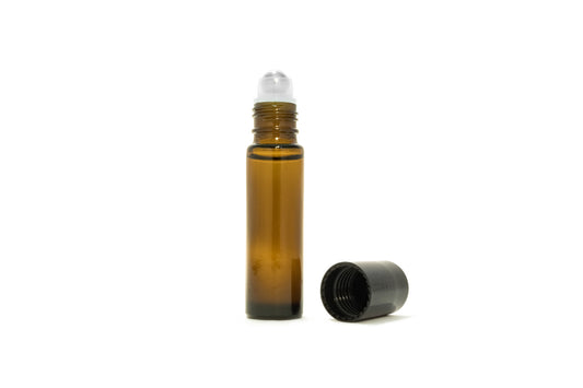 Flacon Roll-on verre brun 10ml